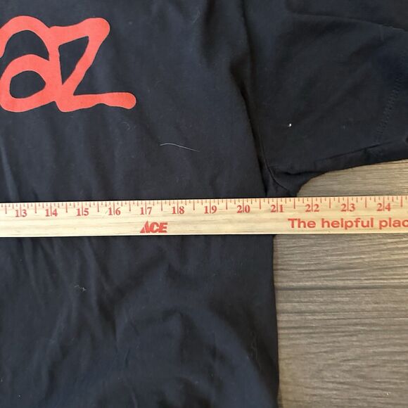 Gorillaz Band Black T Shirt Pacific Tag Red Script Men’s Size XL Music Y2K - Picture 4 of 7